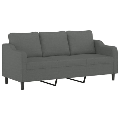 4-Delige Loungeset Met Kussens Stof