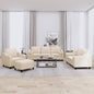 4-Delige Loungeset Met Kussens Stof