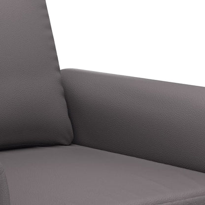 3-Delige Loungeset Met Kussens Kunstleer