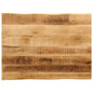 Tafelblad Met Natuurlijke Rand 100X60X2,5 Cm Massief Mangohout Ruw Mangohout (Naturel)