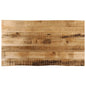 Tafelblad Met Natuurlijke Rand 100X60X2,5 Cm Massief Mangohout Ruw Mangohout (Naturel)