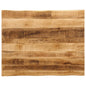 Tafelblad Met Natuurlijke Rand 100X60X2,5 Cm Massief Mangohout Ruw Mangohout (Naturel)