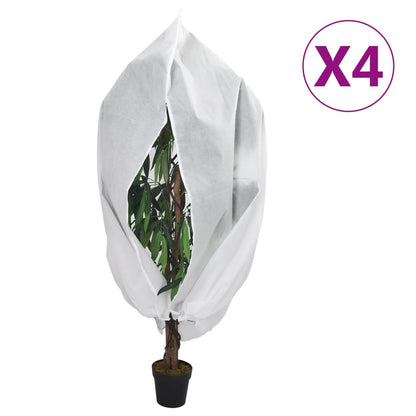 Plantenhoes Met Ritssluiting 70 G/M² 2,36X2 M Wit
