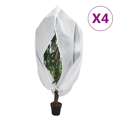 Plantenhoes Met Ritssluiting 70 G/M² 2,36X2 M Wit