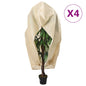 Plantenhoezen Met Ritssluiting 70 G/M² 1X1,55 M Beige