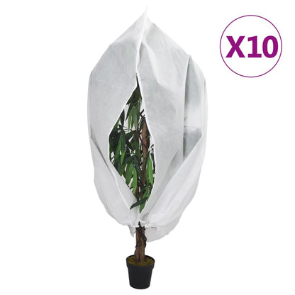 Plantenhoes Met Ritssluiting 70 G/M² 2,36X2 M Wit