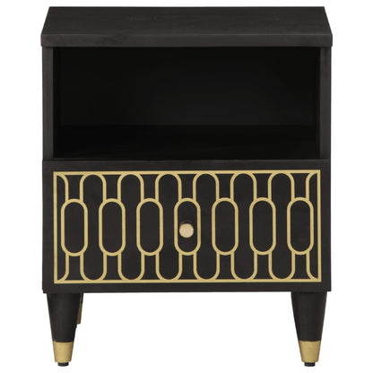 Nachtkastjes 40X33X46 Cm Massief Mangohout