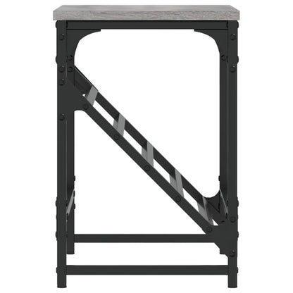 Schoenenrek 60X30X Bewerkt Hout Grijs Sonoma