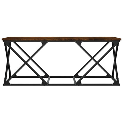 Salontafel 100X49X40 Cm Bewerkt Hout Kleurig