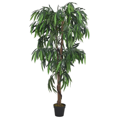 Kunstplant Mangoboom 600 Bladeren Groen