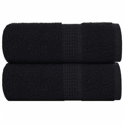 Washandjes 10 Stuks Frogn 100% Katoen Zwart