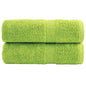 Premium Washandjes Solund 4 Stuks 600 G/M² Appelgroen