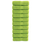 Premium Washandjes Solund 4 Stuks 600 G/M² Appelgroen