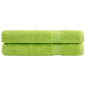 Premium Washandjes Solund 4 Stuks 600 G/M² Appelgroen