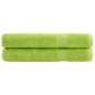 Premium Washandjes Solund 4 Stuks 600 G/M² Appelgroen