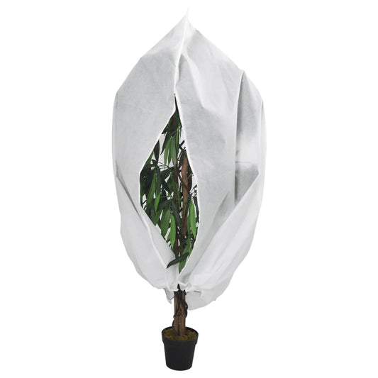 Plantenhoes Met Ritssluiting 70 G/M² 2,36X2 M Wit