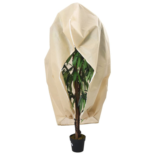 Plantenhoezen Met Ritssluiting 70 G/M² 1X1,55 M Beige