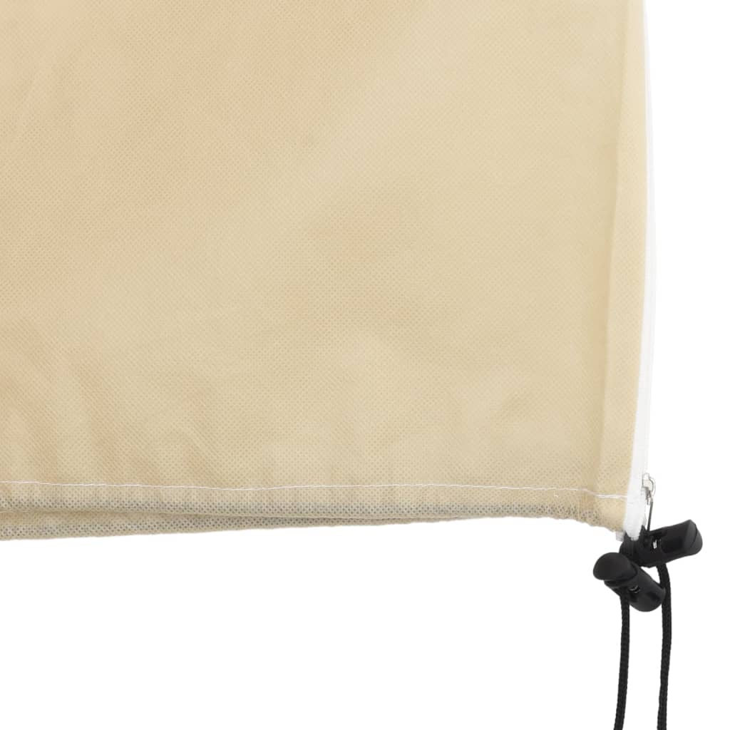 Plantenhoezen Met Ritssluiting 70 G/M² 1X1,55 M Beige