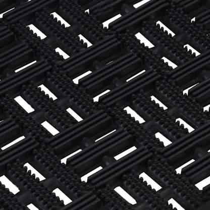 Deurmat Rechthoekig 45X75 Cm Rubber