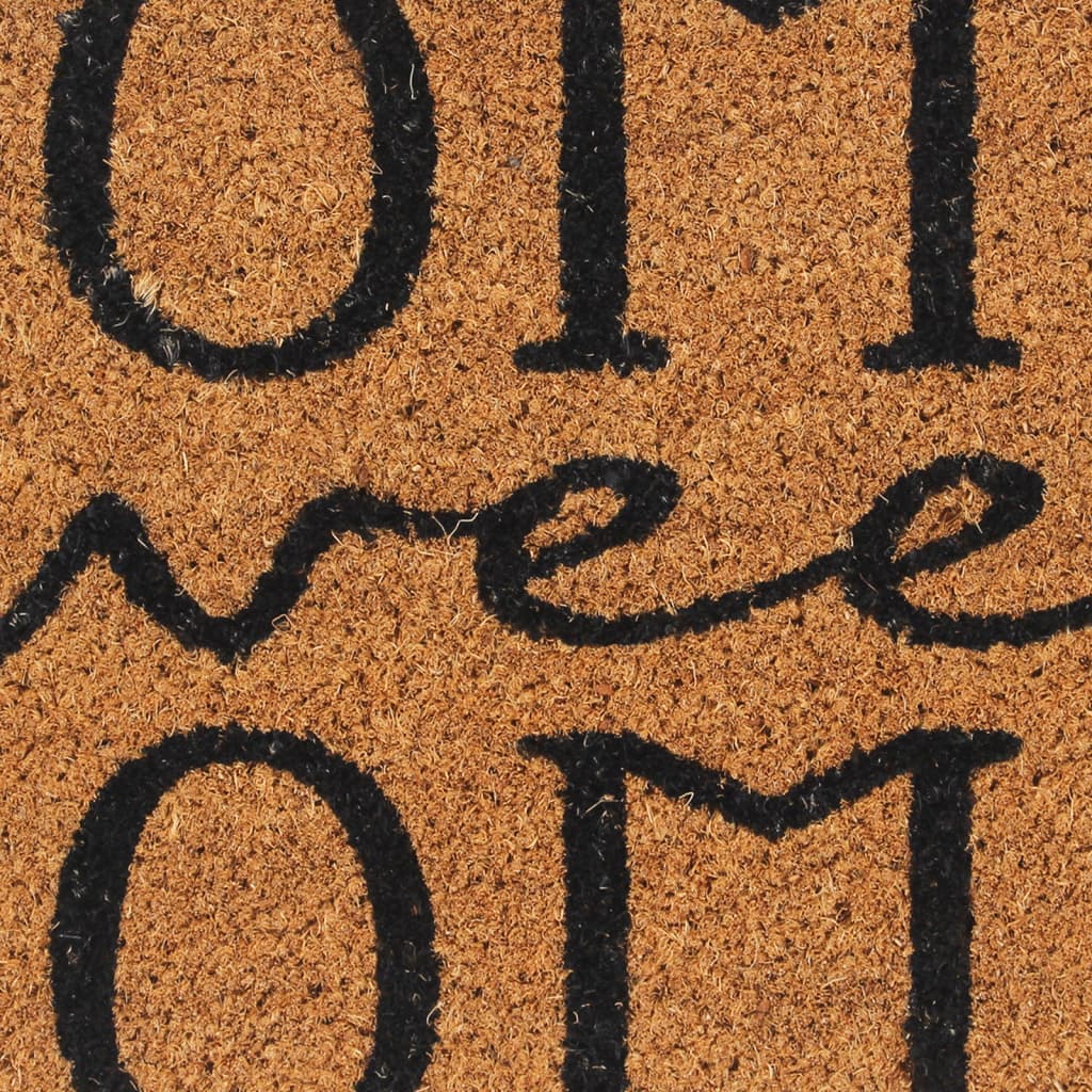 Deurmat Getufte Kokosvezel Naturel