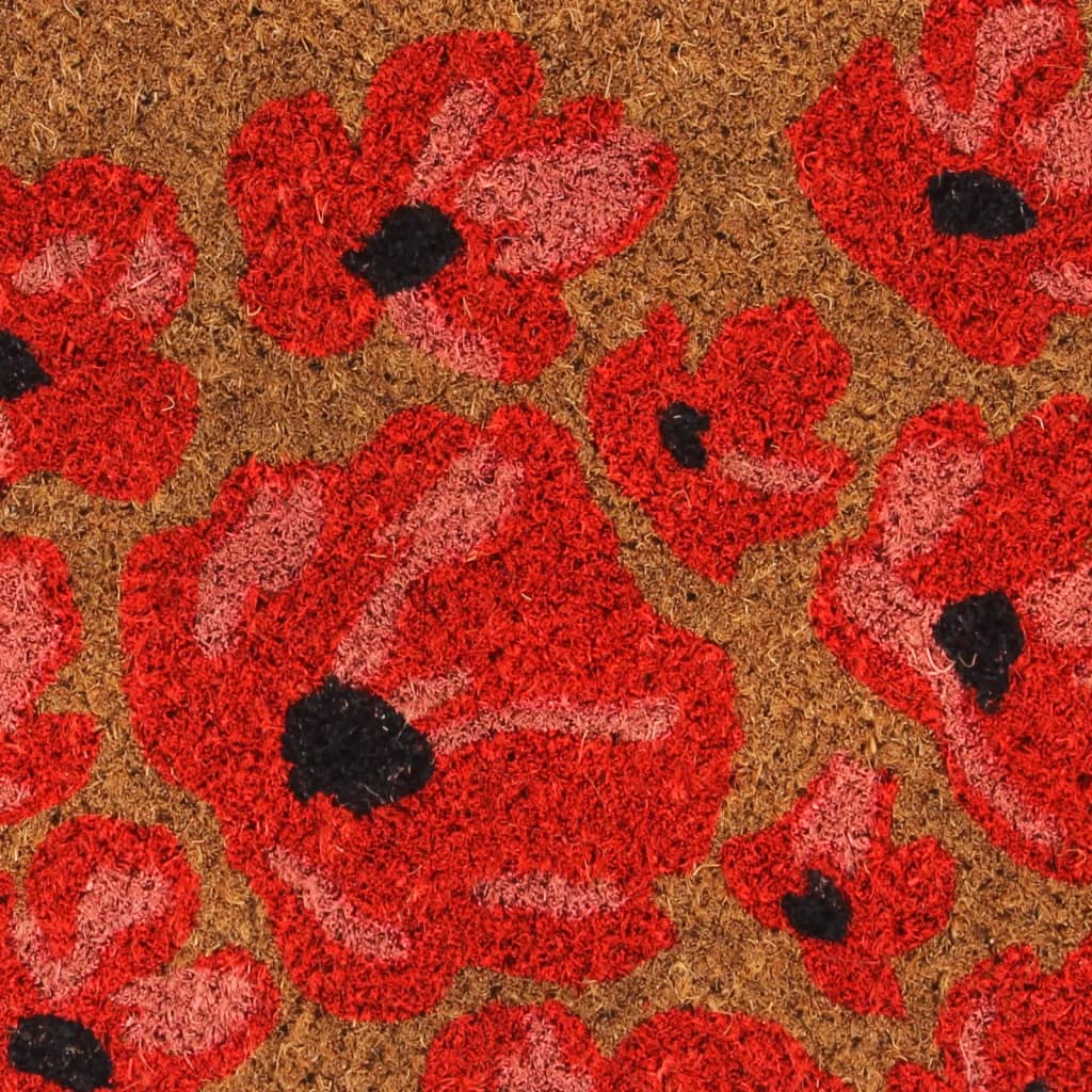 Deurmat Getufte Kokosvezel Naturel