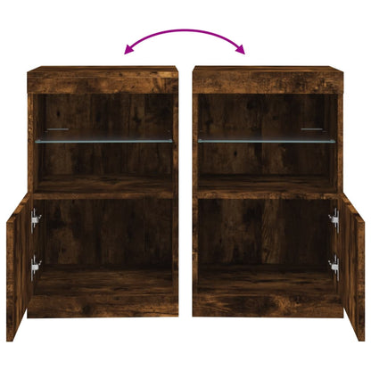 Dressoir Met Led-Verlichting 41X37X67 Cm Kleurig