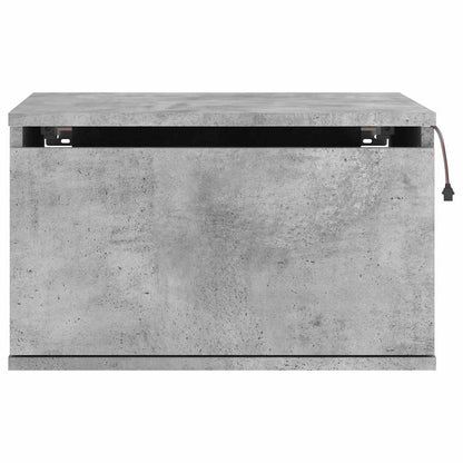 Nachtkastje Met Led's Wandgemonteerd