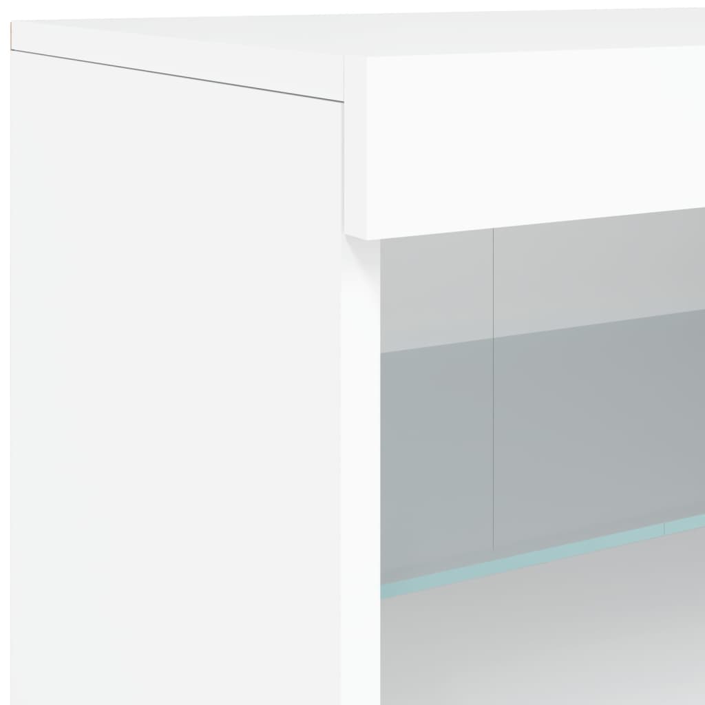 Dressoir Met Led-Verlichting 181,5X37X67 Cm