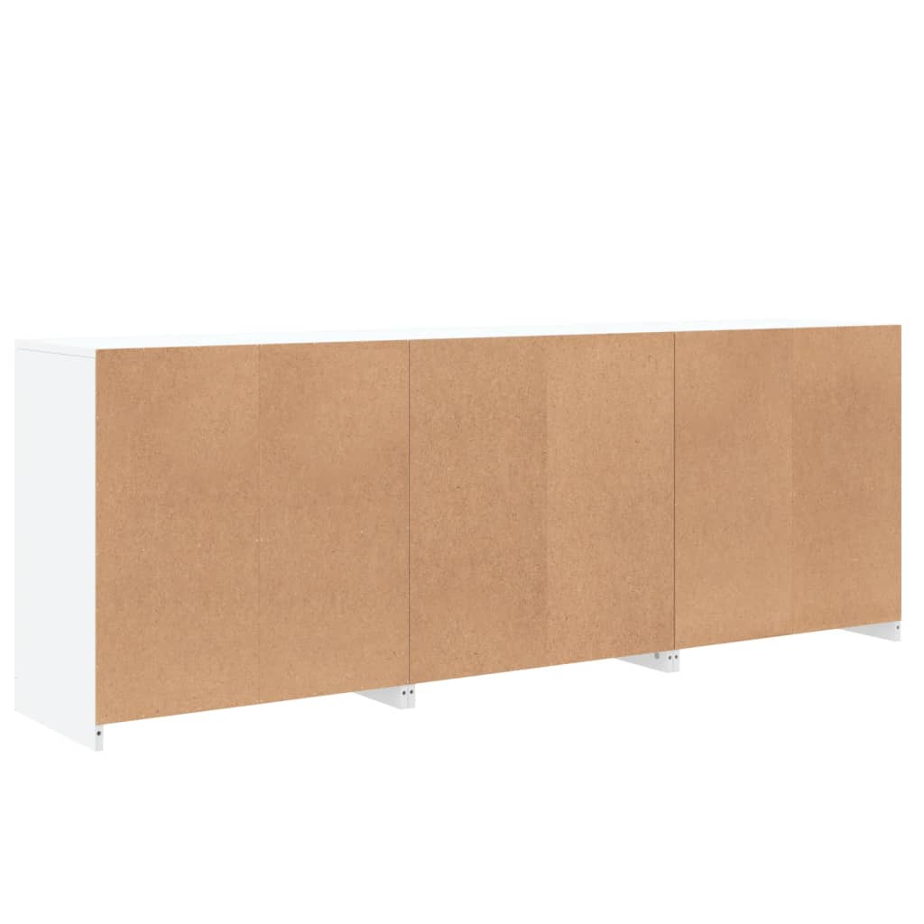 Dressoir Met Led-Verlichting 181,5X37X67 Cm