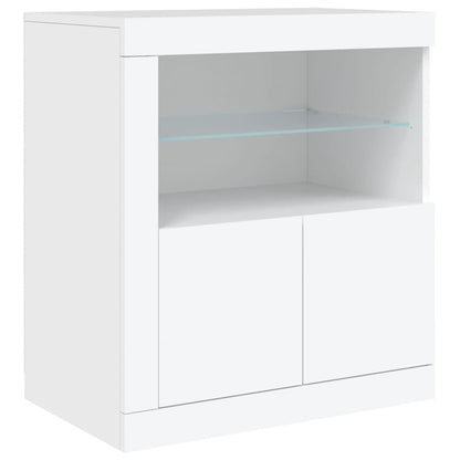 Dressoir Met Led-Verlichting 181,5X37X67 Cm