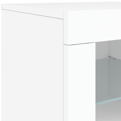 Dressoir Met Led-Verlichting 181,5X37X67 Cm