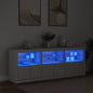 Dressoir Met Led-Verlichting 181,5X37X67 Cm