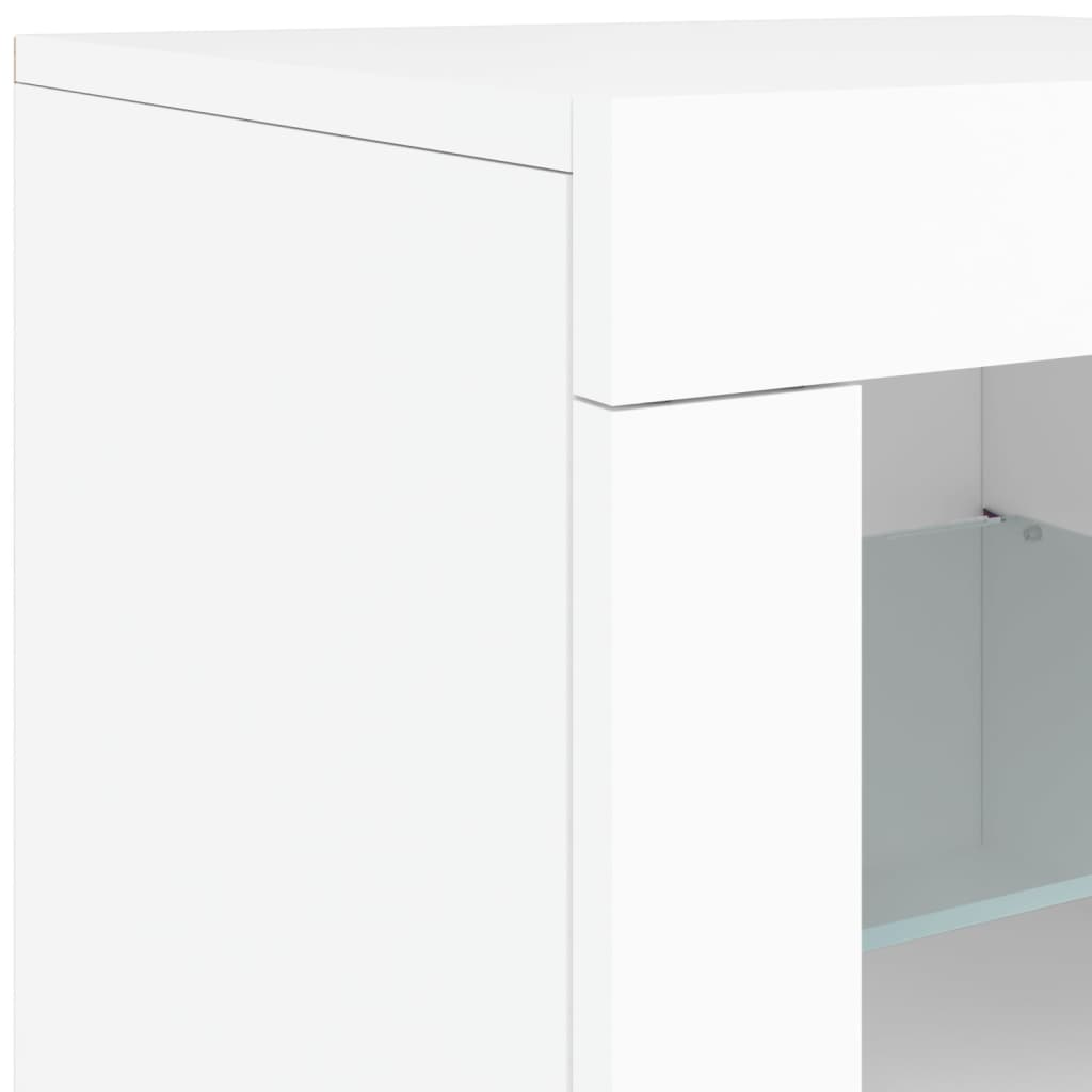 Dressoir Met Led-Verlichting 283X37X67 Cm
