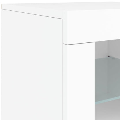 Dressoir Met Led-Verlichting 283X37X67 Cm