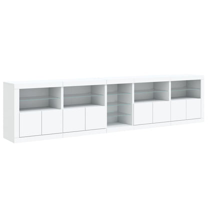 Dressoir Met Led-Verlichting 283X37X67 Cm