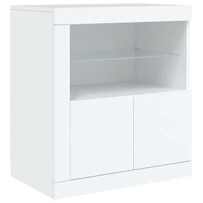 Dressoir Met Led-Verlichting 283X37X67 Cm