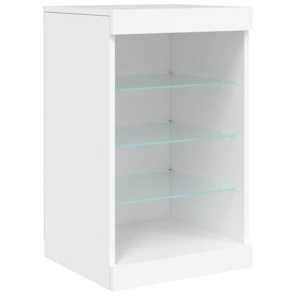 Dressoir Met Led-Verlichting 162X37X67 Cm
