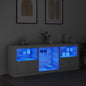 Dressoir Met Led-Verlichting 181,5X37X67 Cm