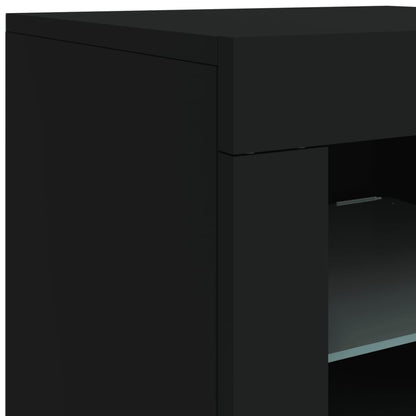 Dressoir Met Led-Verlichting 181,5X37X67 Cm