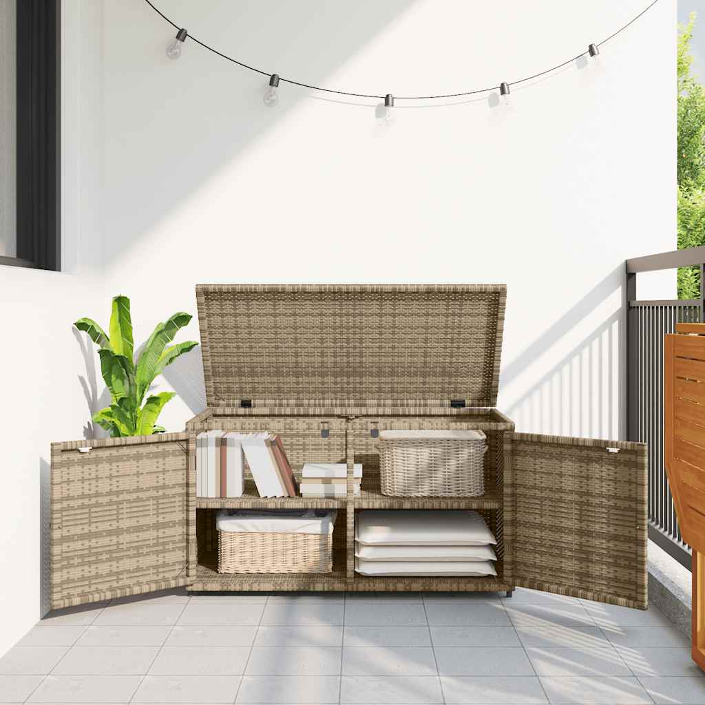 Tuinkast 110X55X60,5 Cm Poly Rattan