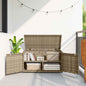 Tuinkast 110X55X60,5 Cm Poly Rattan