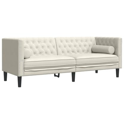 3-Delige Loungeset Chesterfield Met Bolsters Fluweel Kleur