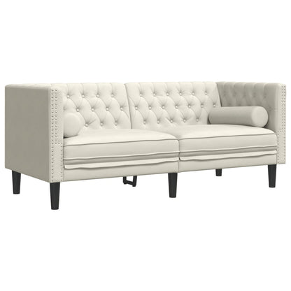 3-Delige Loungeset Chesterfield Met Bolsters Fluweel Kleur