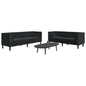 2-Delige Loungeset Chesterfield Met Bolsters Fluweel