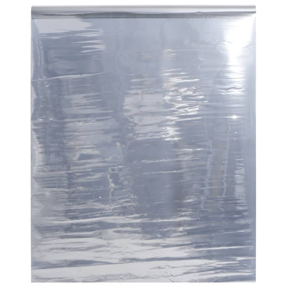Statisch Reflecterend Zonnevensterfolie Zilver 90 X 1000 Cm Pvc