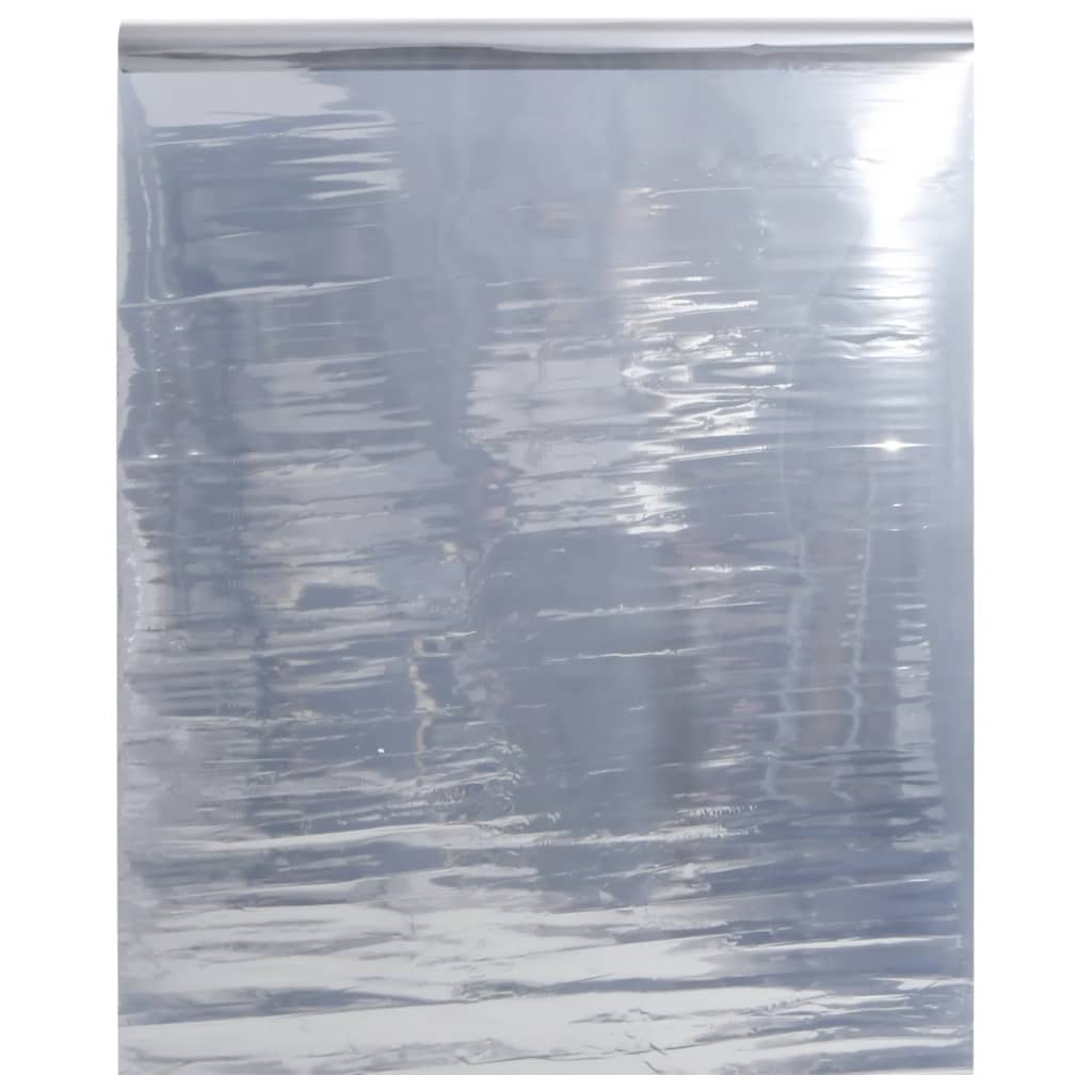 Statisch Reflecterend Zonnevensterfolie Zilver 90 X 1000 Cm Pvc
