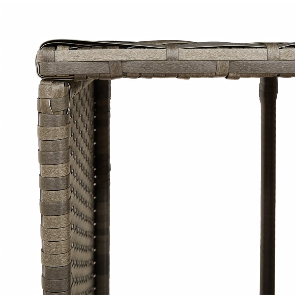 Hottub-Ombouw Poly Rattan Massief Acaciahout