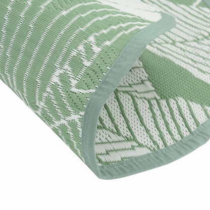 Buitenkleed Arakil Ø160 Cm Polypropeen Groen Blad