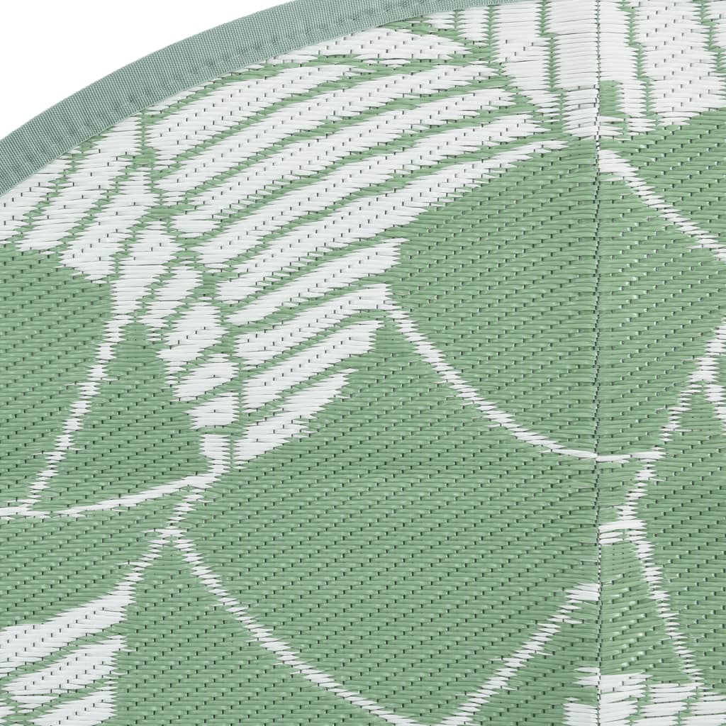 Buitenkleed Arakil Ø160 Cm Polypropeen Groen Blad