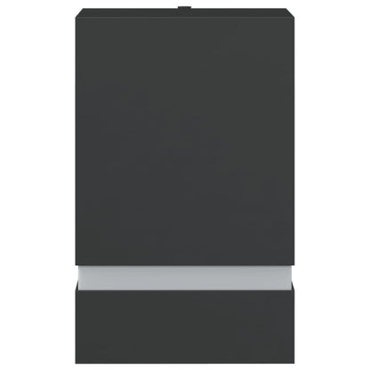 Buitenwandlamp Roestvrij Staal Zwart